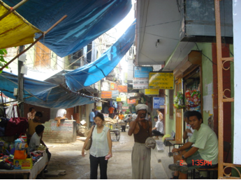 The Market in the New Tibetan Camp, Manju Ka Tila, in Delhi